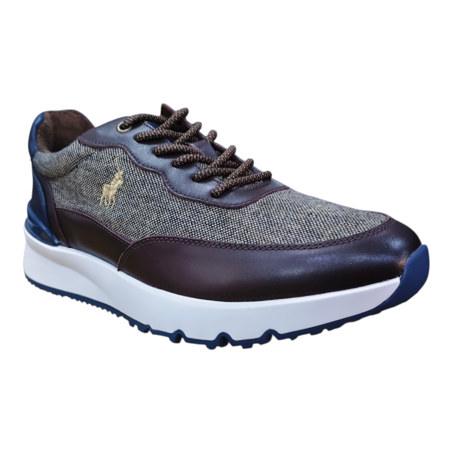 Polo Mens Sneaker Herringbone Multi 0072490