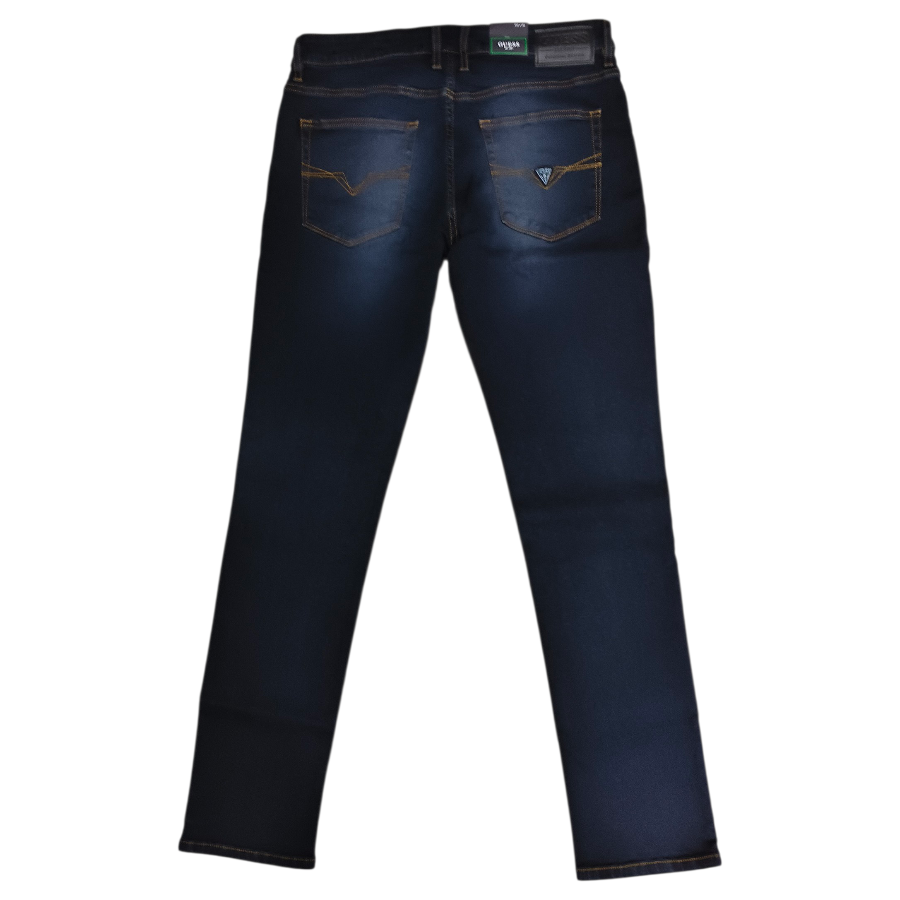 Guess Mens Jeans Denim Dark Wash Slim Tapered AS2AXEL.