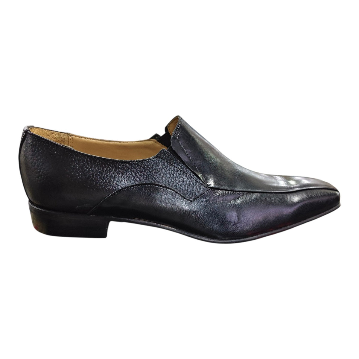 Crockett & Jones Men's Formal Shoes Glace Kid Status Black 62.C7W11F