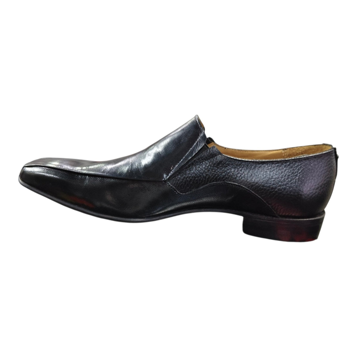 Crockett & Jones Men's Formal Shoes Glace Kid Status Black 62.C7W11F
