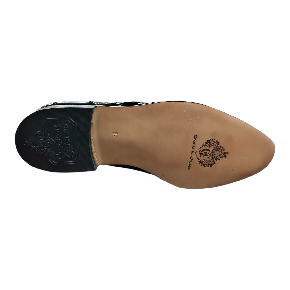 Crockett & Jones Men's Formal Shoes Patent Black 62.C6S062A