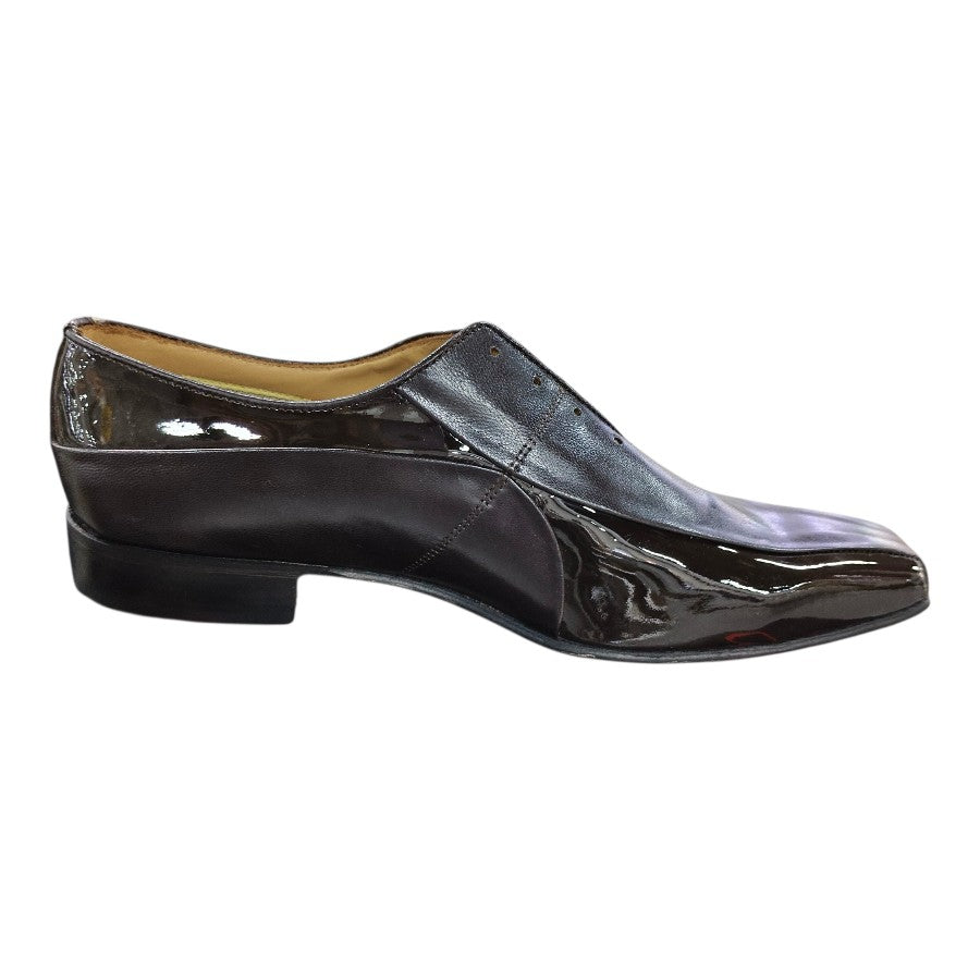 Crockett & Jones Men's Glade Kid-Cafepatent Brown.