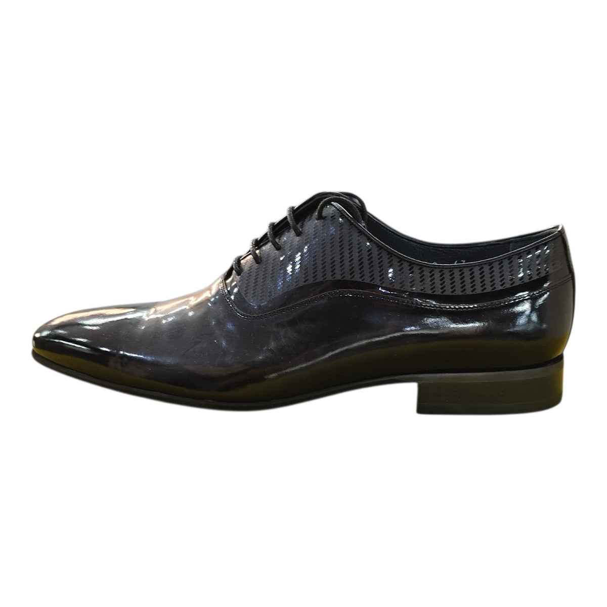 Stefano R Men's Patent Leather Formal Dress Shoes In Black – 308.