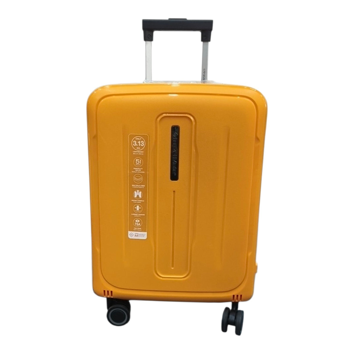 Travel Mate Hard Shell Suitcase Yellow L-355