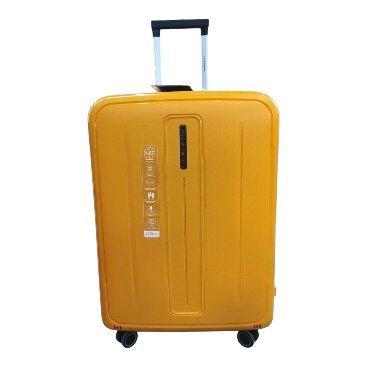 Travel Mate Hard Shell Suitcase Yellow L-355