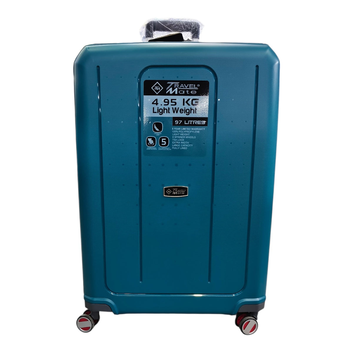 Travel Mate Hard Shell Suitcase Teal L-355