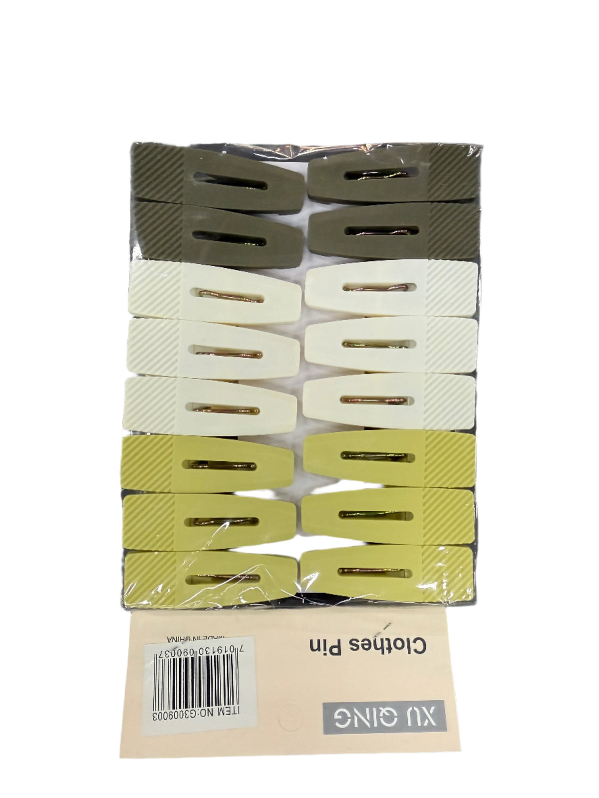 XU Qing Plastic Pegs 20 Piece
