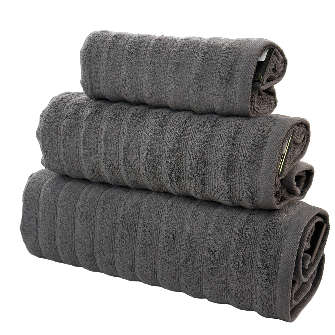 Bristol Super Soft Towel Dark Grey 500gsm