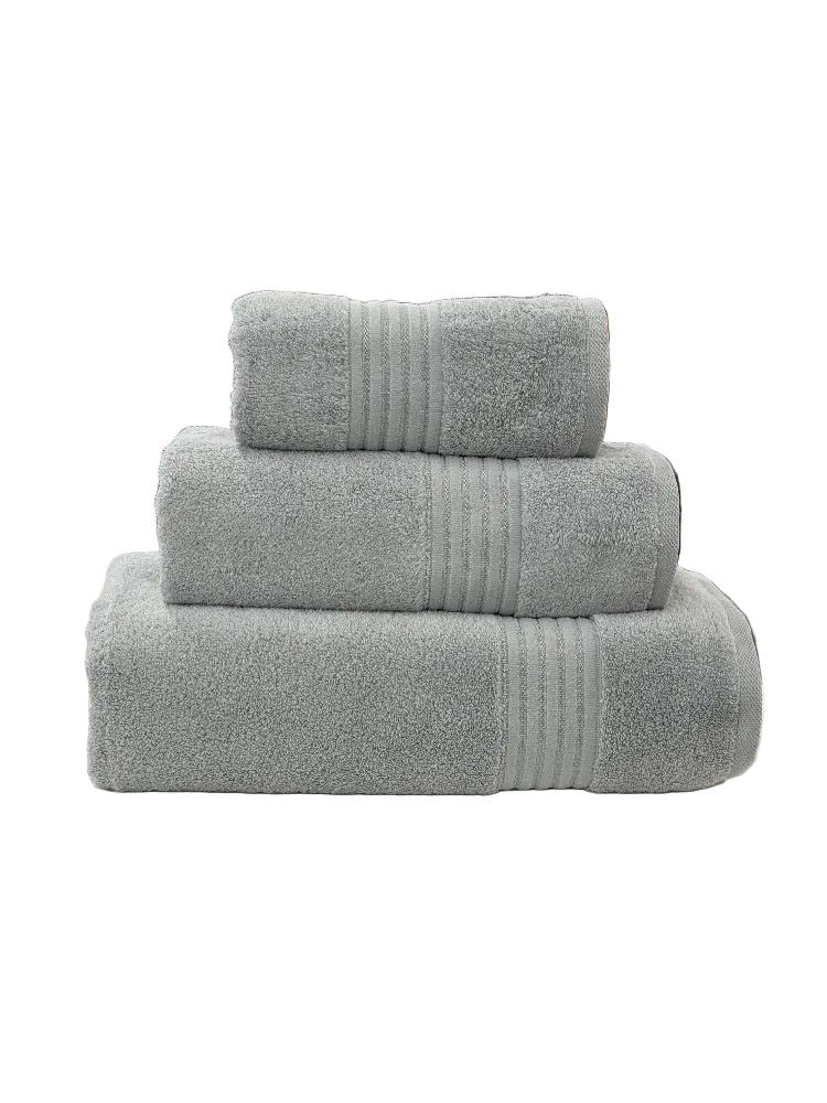 Glodina Soft Touch Towel Silver 710gsm.