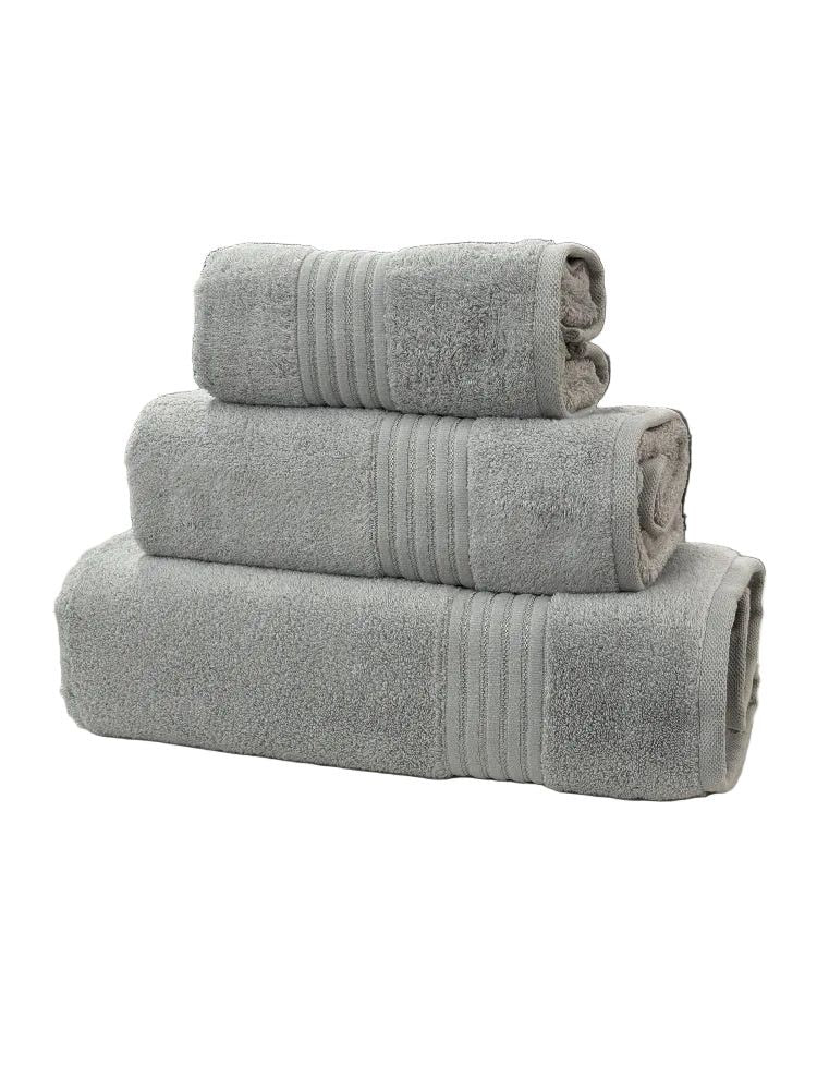 Glodina Soft Touch Towel Silver 710gsm.