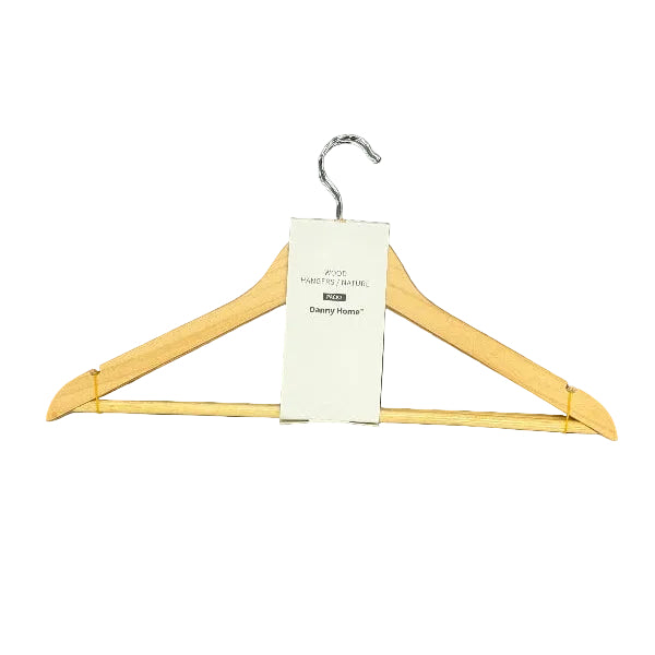 Danny Home Wood Hanger 44.5cm Nature 3 Piece WH010-3PDQ.