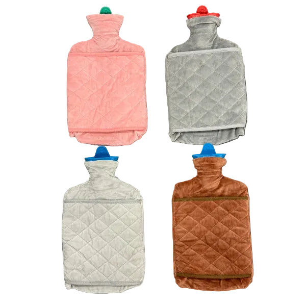 Wispoe Hot Water Hand Warmer Bottle (Multicolour) YZRSD-3.