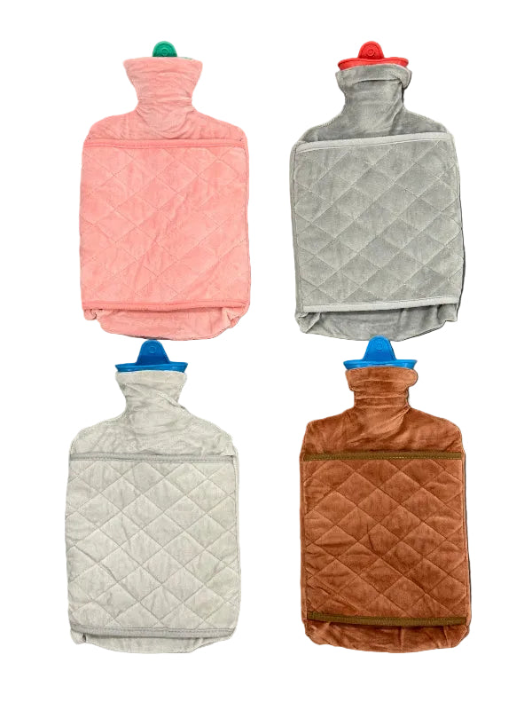Wispoe Hot Water Hand Warmer Bottle (Multicolour) YZRSD-3.