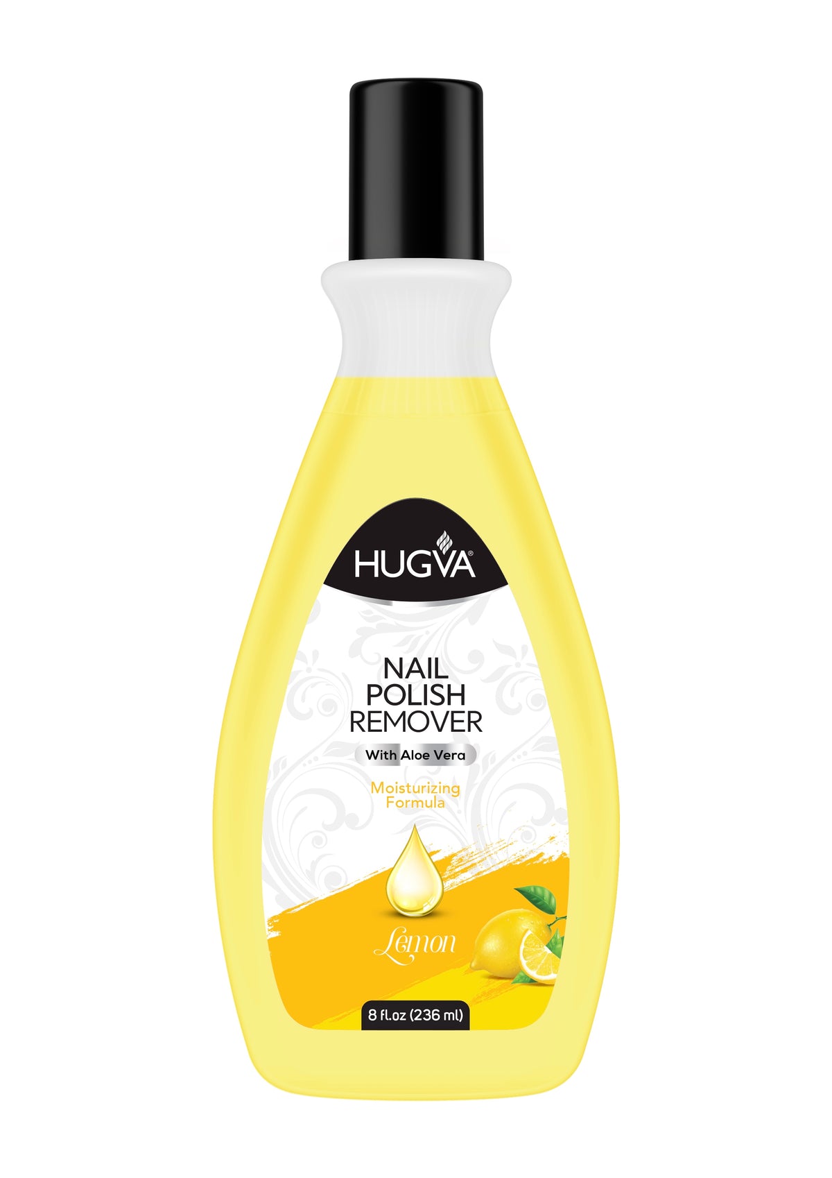 Hugva Nail Polish Remover Liquid Lemon 236ml MM11.2511