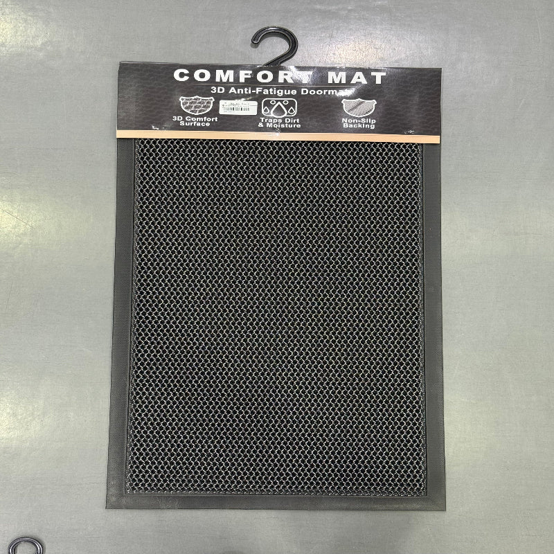 Grime Buster Comfort Door Mat Grey 43x76cm
