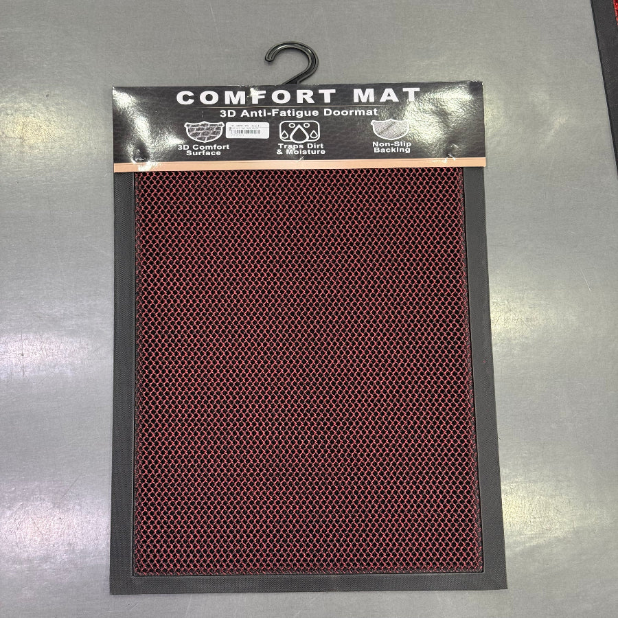 Grime Buster Comfort Door Mat Red 43x76cm