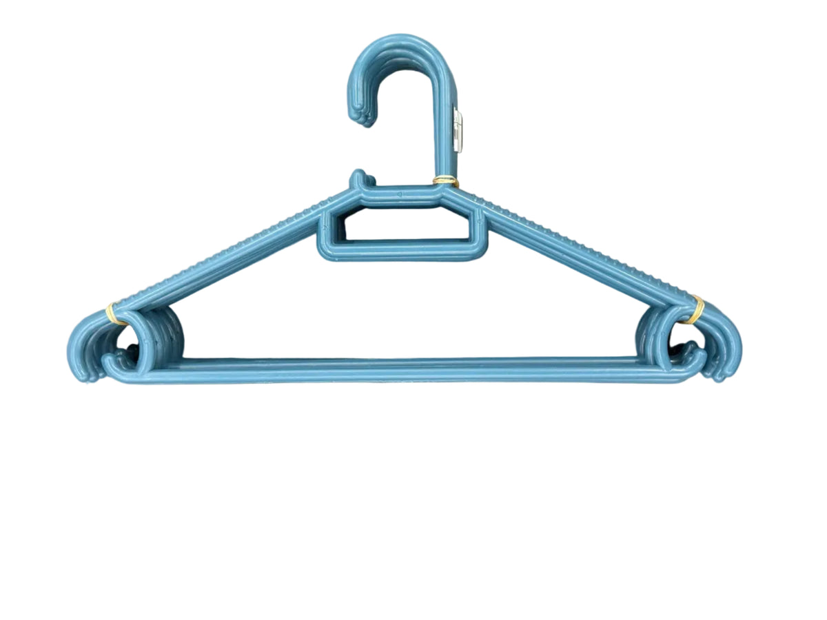 Plastic Hangers 10 Pack Green