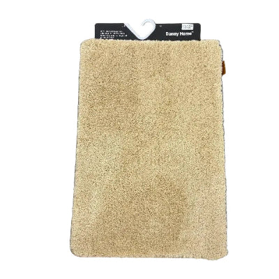 Danny Home Bath Mat 1-Piece Non-Slip 60x90cm Beige RM07-04