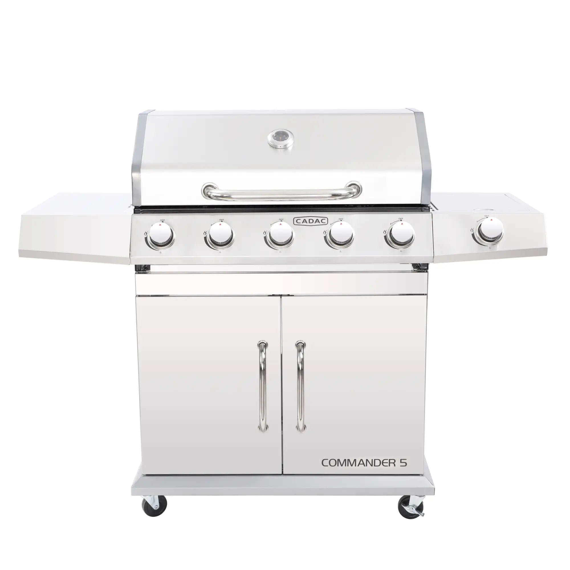 Cadac 5 Burner Commander Gas Braai Stainless Steel 1194-53-01-ZA