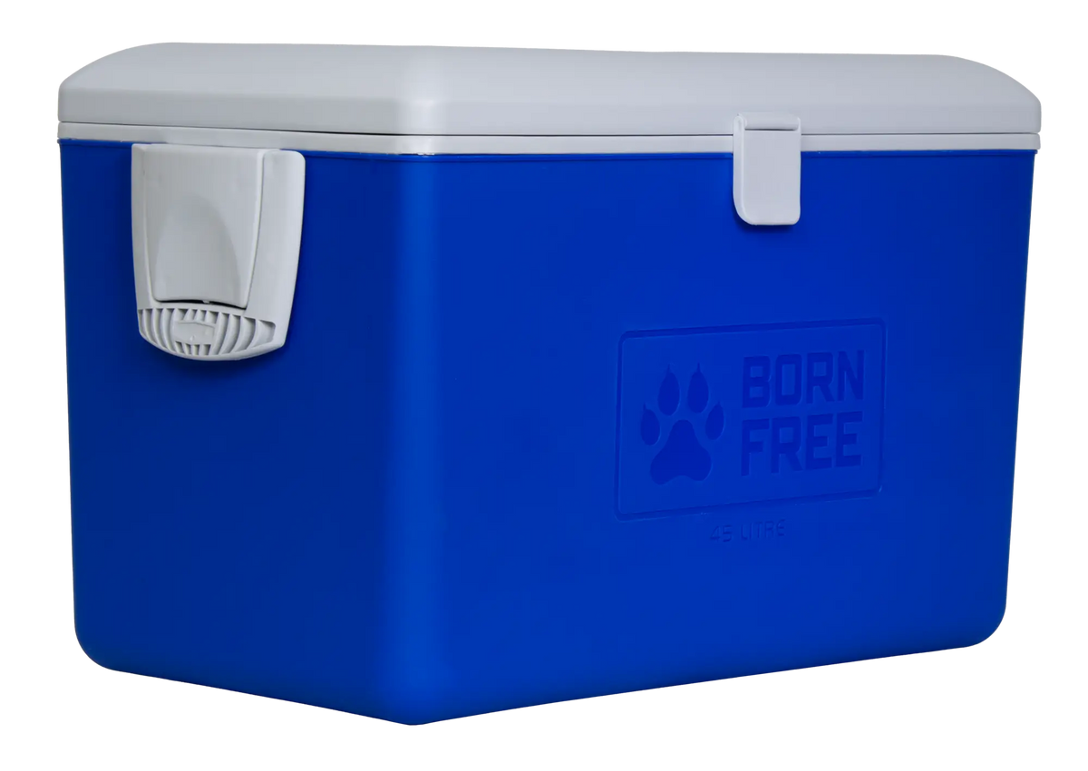 Born Free 45 Liter Blue Cooler Box 6660S