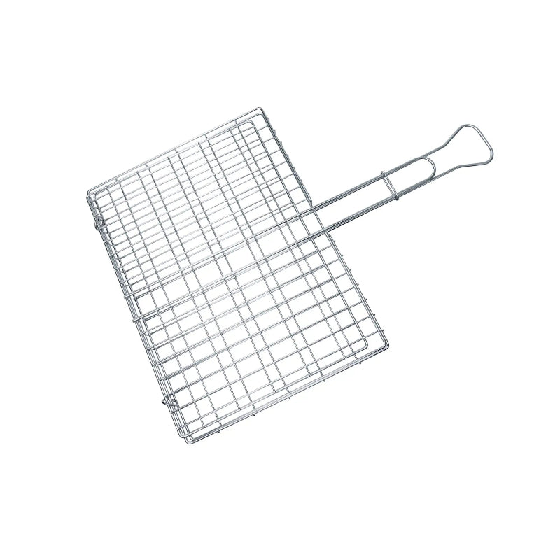 Born Free Rectangular Braai Grid Chrome Plated 440x330 2015022S
