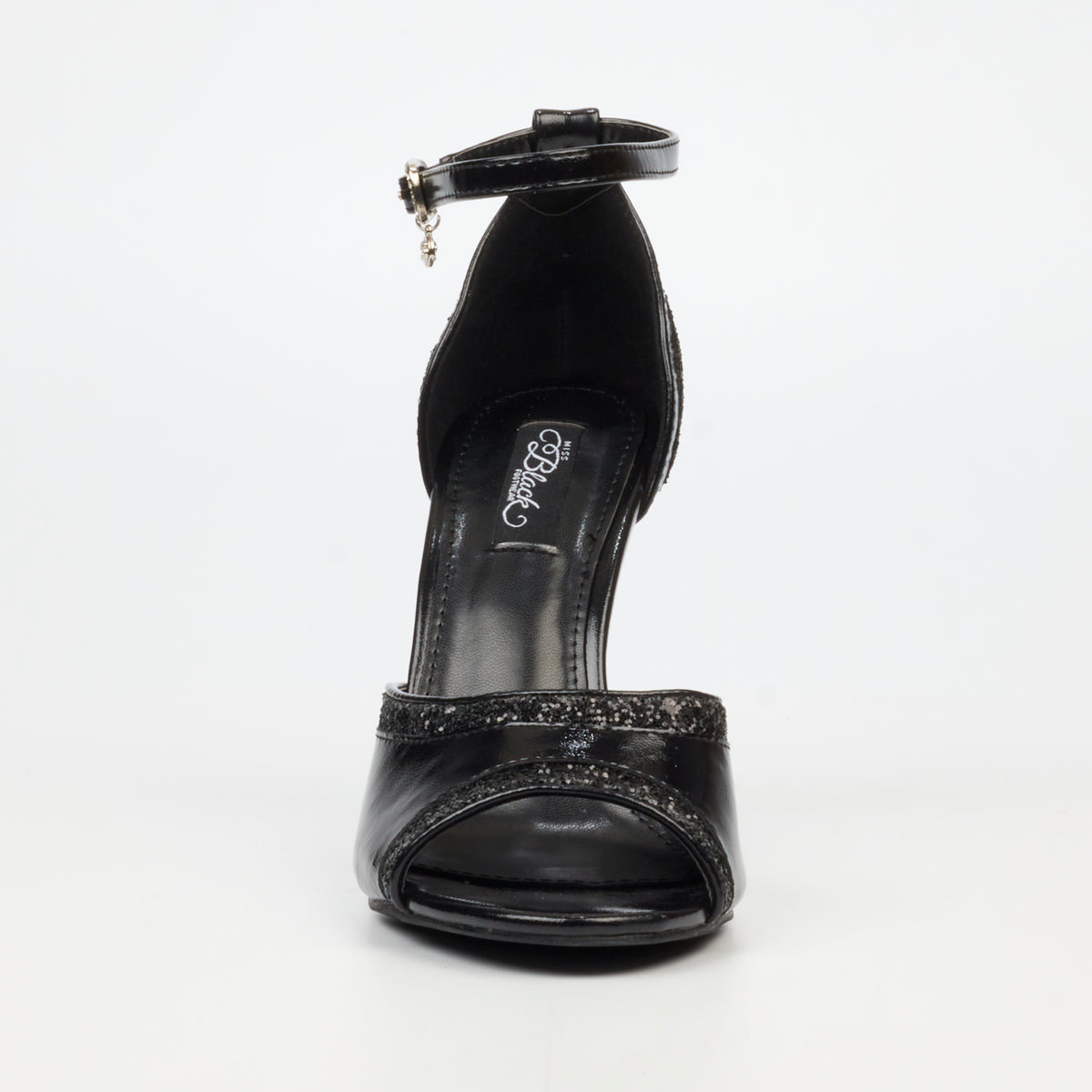 Miss Black Ladies Jazz 42 Black Sandals.