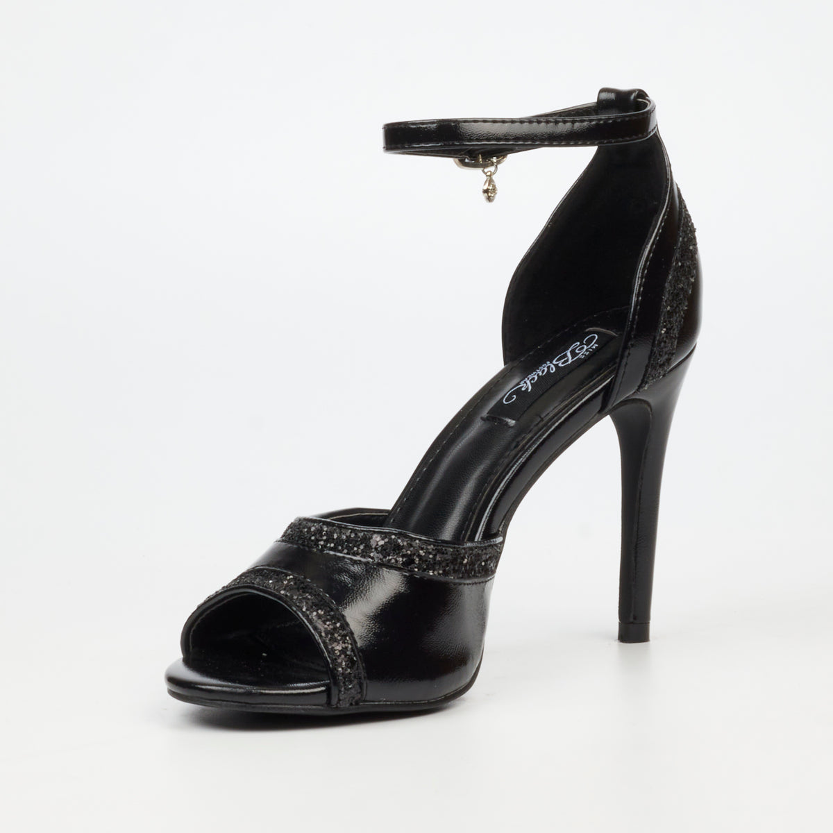 Miss Black Ladies Jazz 42 Black Sandals.