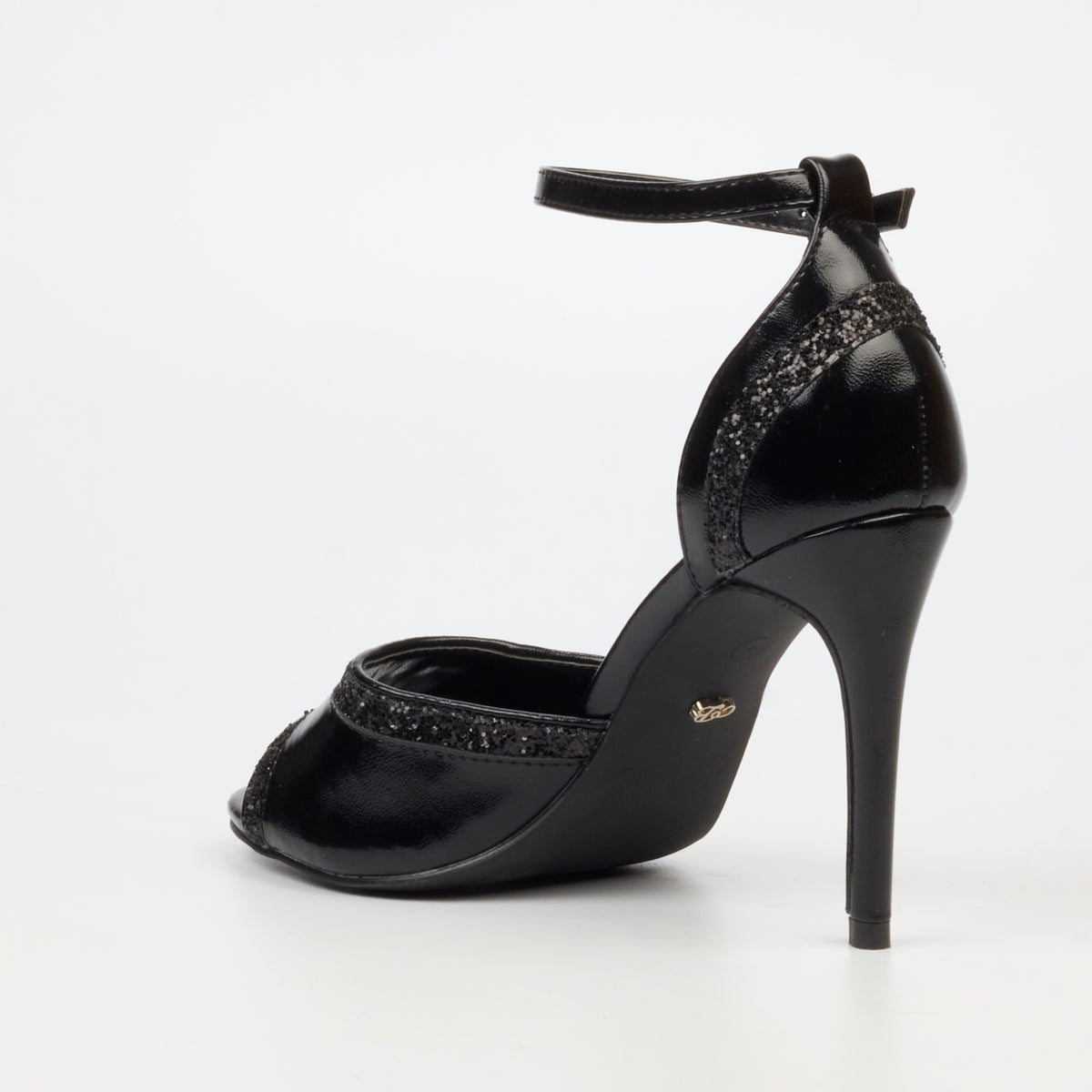 Miss Black Ladies Jazz 42 Black Sandals.