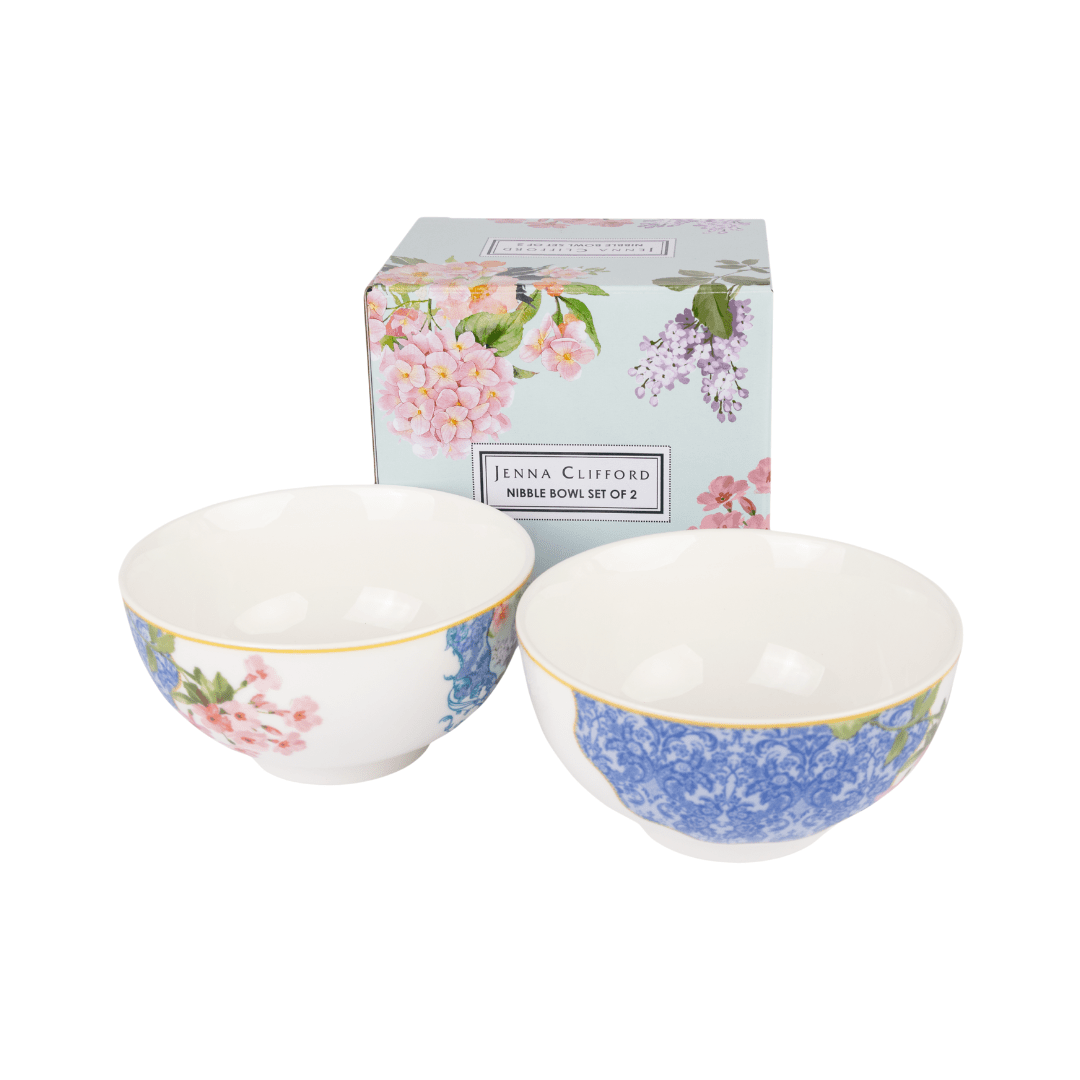 Jenna Clifford Belle Fleur Nibble Bowl Set of 2 JC-7404.