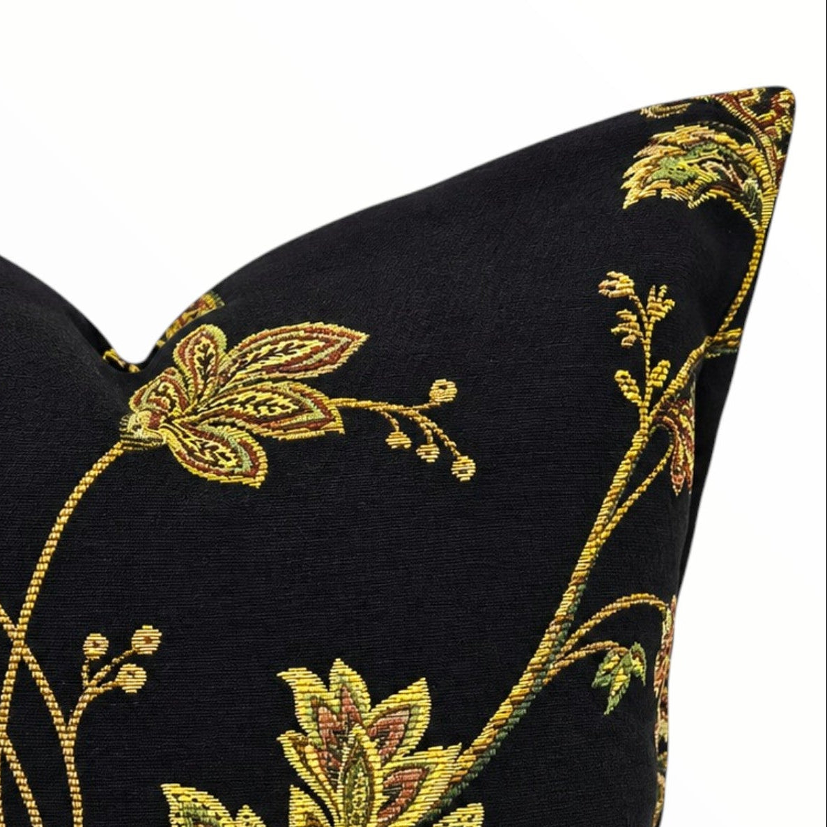 Assorted Scatter Cushion Tapestry Jocobean Jet Black 60x60 cm.