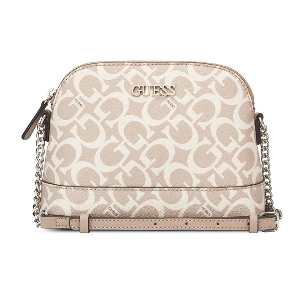 Guess Tidewood Mini Top Zip Bag Caramel JJ942969