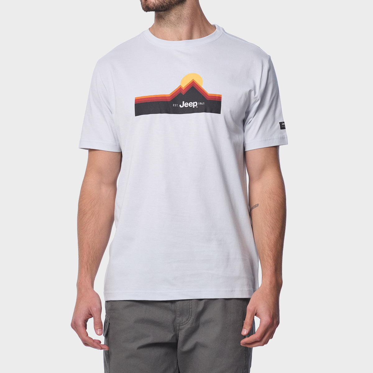 Jeep Men's Fashion Graphic Tee Blue (8015188951129)