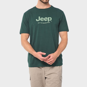 Jeep Men's Core Logo Tee Green (7991811047513)