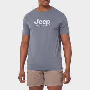 Jeep Men's Core Logo Tee Grey (7991832379481)