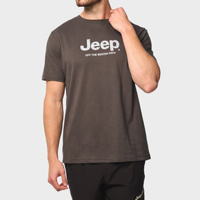 Jeep Men's Core Logo Tee Grey (7991857938521)