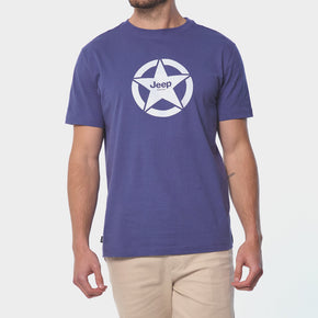 Jeep Men's Core Logo Tee Blue (7991813931097)