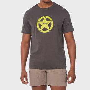 Jeep Men's Core Logo Tee Grey (7991806918745)