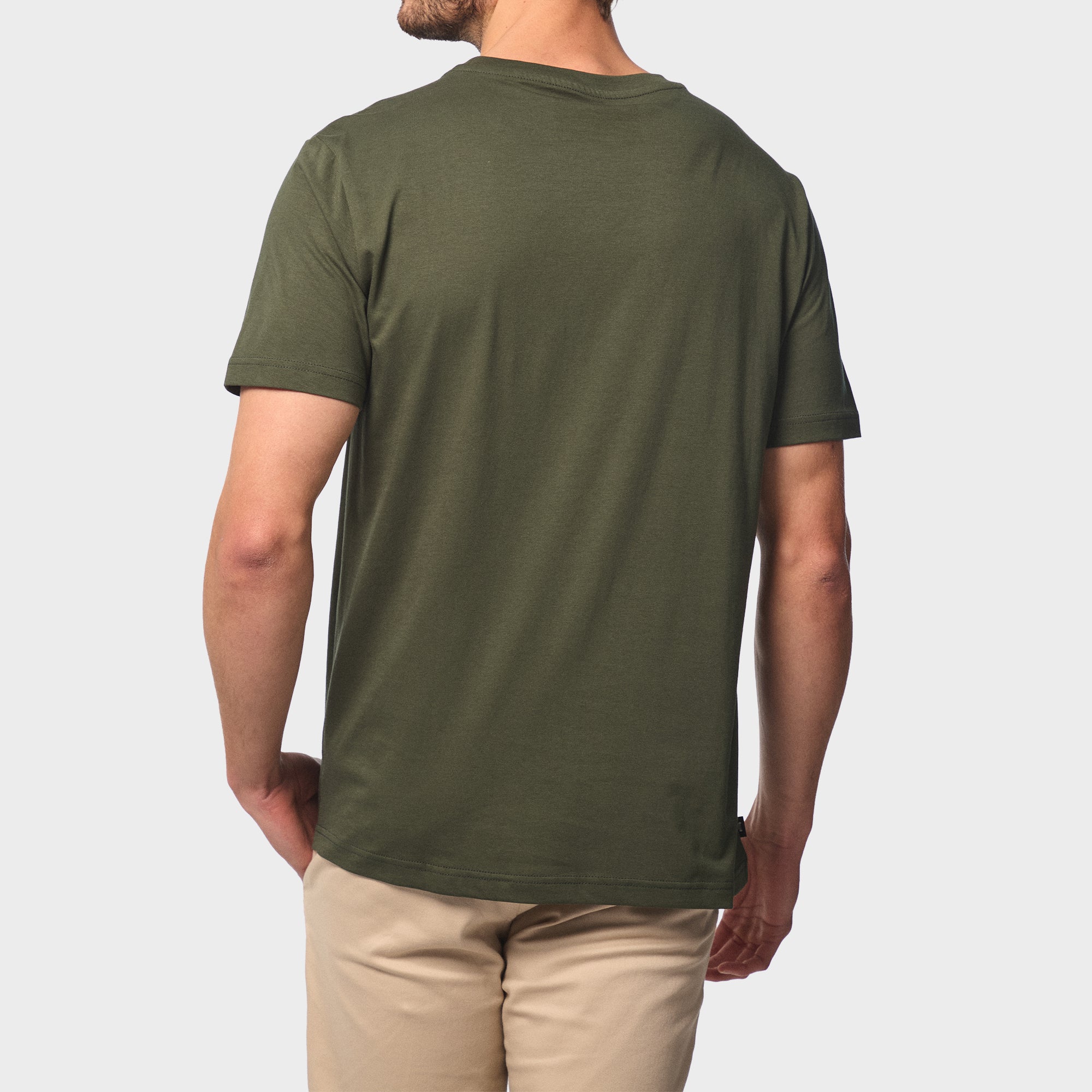 Jeep Men's Core Logo Tee Olive (7991812653145)
