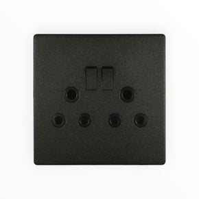 Plug Double Socket Outlet  Black JOS44CVBDSS (7948661358681)