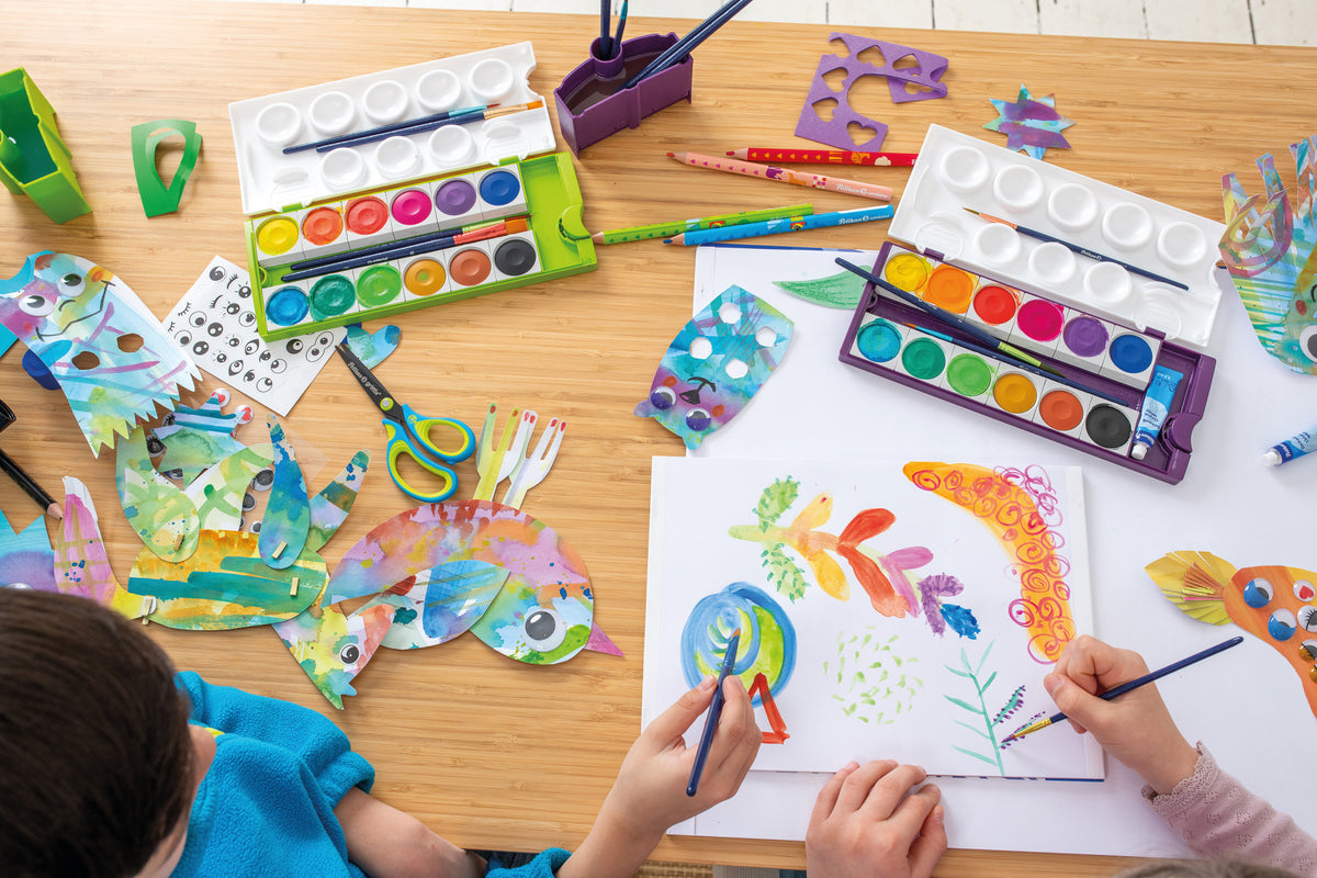 Pelikan Combino® Triangular Colored Pencils, Thick, 12 Colors 811194