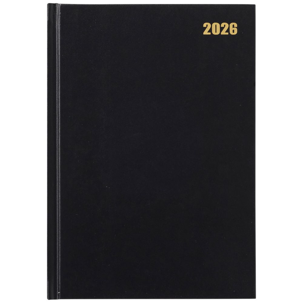 Diary A4 Executive 2026 Black
