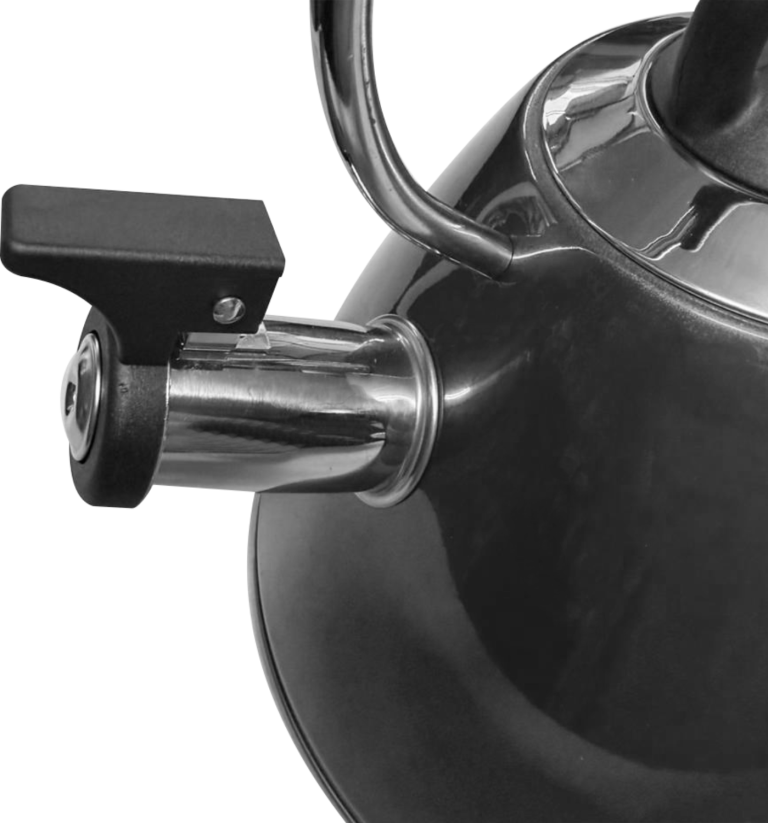 Snappy Chef 1.8L Black Whistling Kettle KEBE002