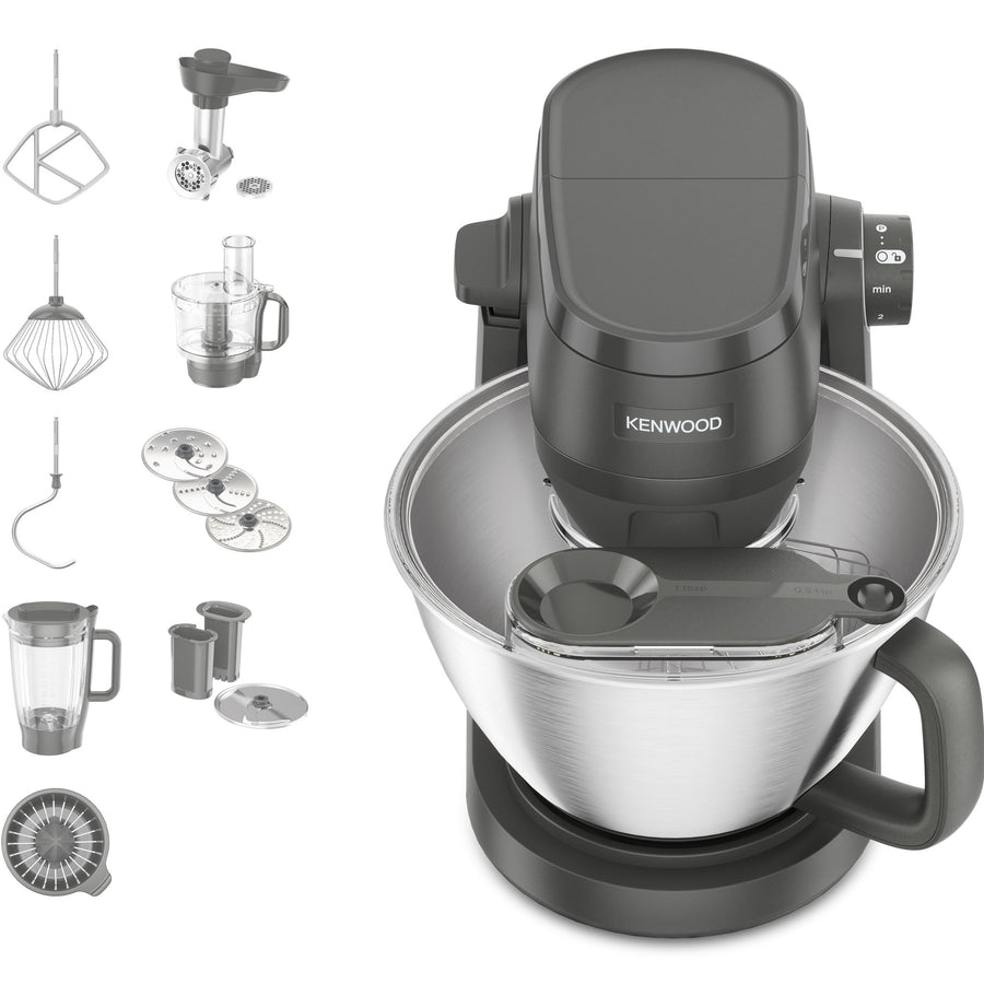 Kenwood Multi Tasker Stand Mixer + Full Accessories 1000W KHC30.070GY