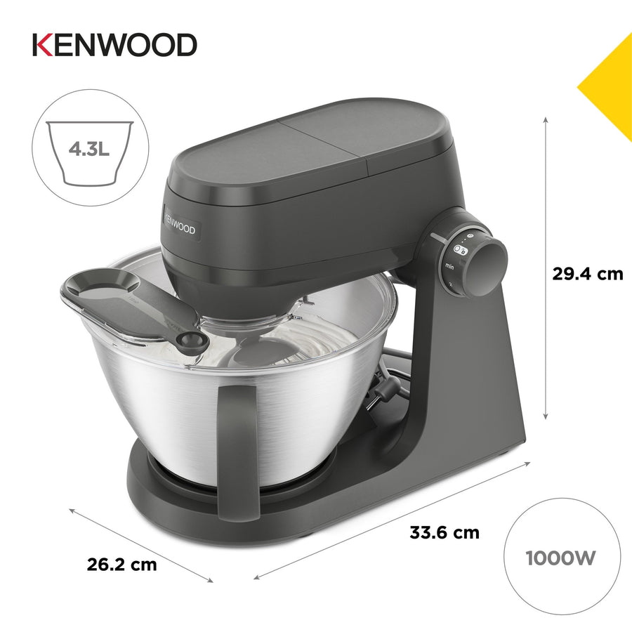 Kenwood Multi Tasker Stand Mixer + Full Accessories 1000W KHC30.070GY