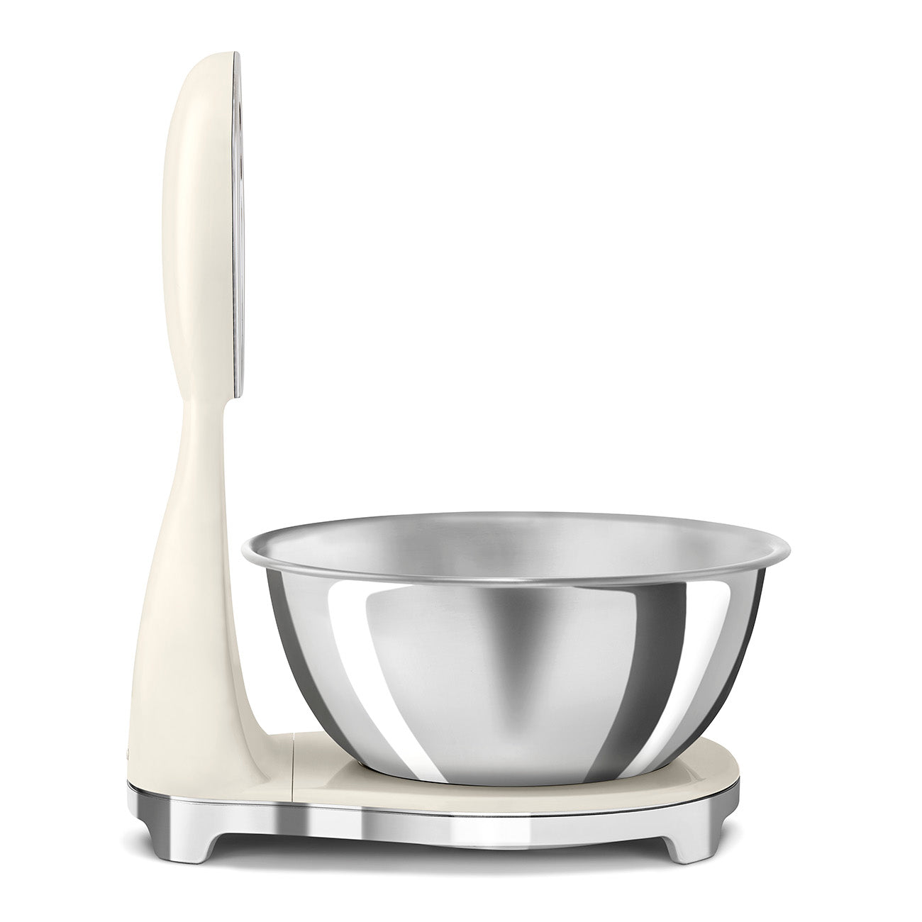 Smeg 50's Style Analog And Digital Kitchen Scale Cream Glossy KSF01CRWW