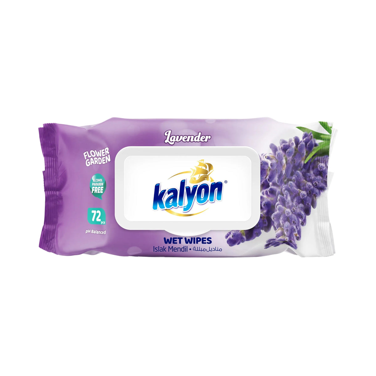 Kalyon Wet Wipes 72s Lavender MM00.0002