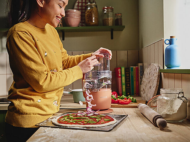 Kenwood Food Processor MultiPro Go Compact with Express Serve FDP22.130RD