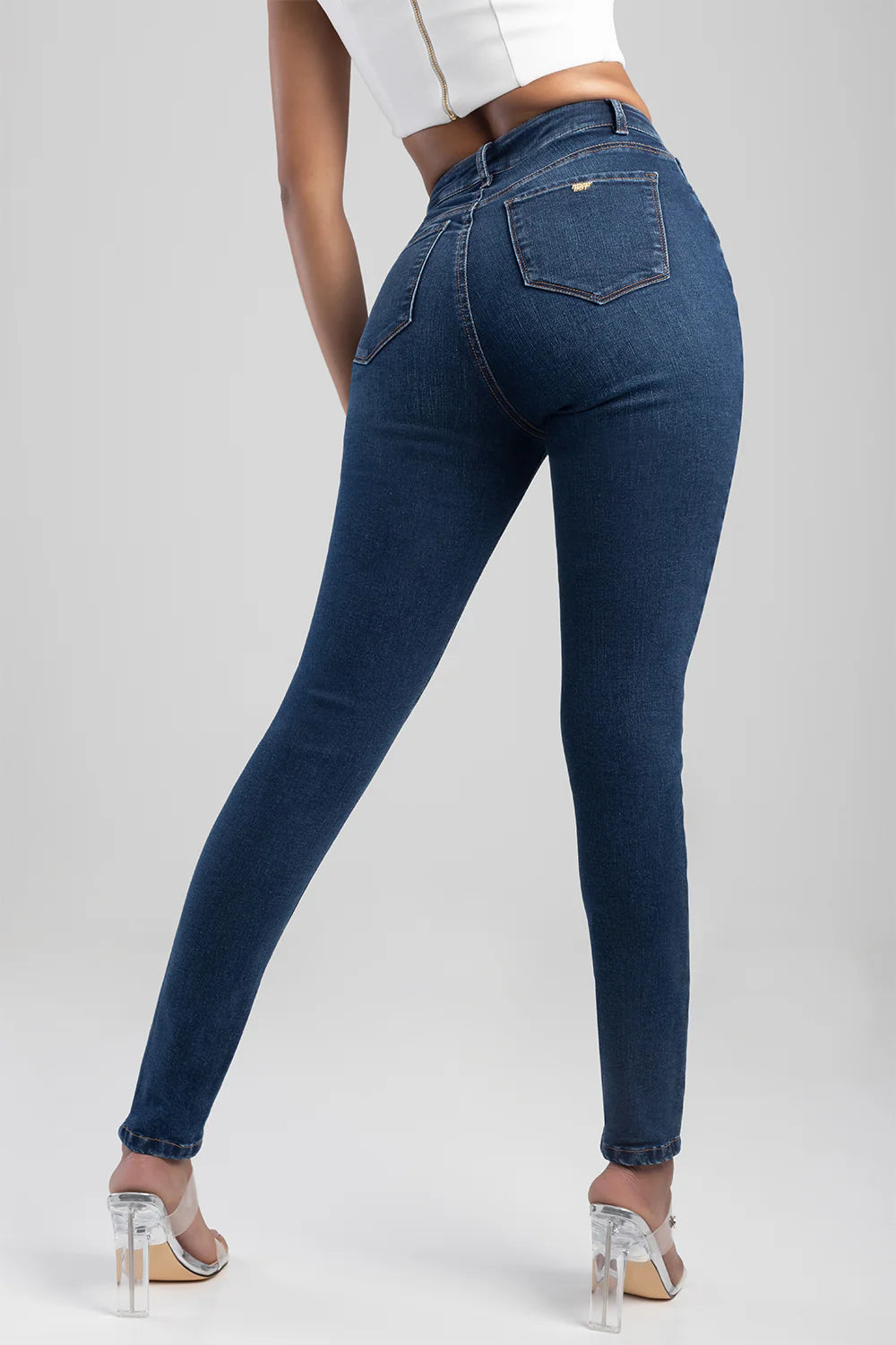 Sissy Boy High Waist  Kimmy Skinny Jeans  Dark Vintage P28830