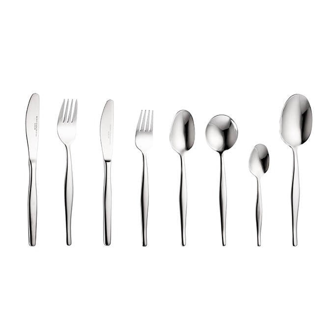 Eetrite 18/0 Stainless Steel 44 Piece Slimline Cutlery Set SL/44BB(N)
