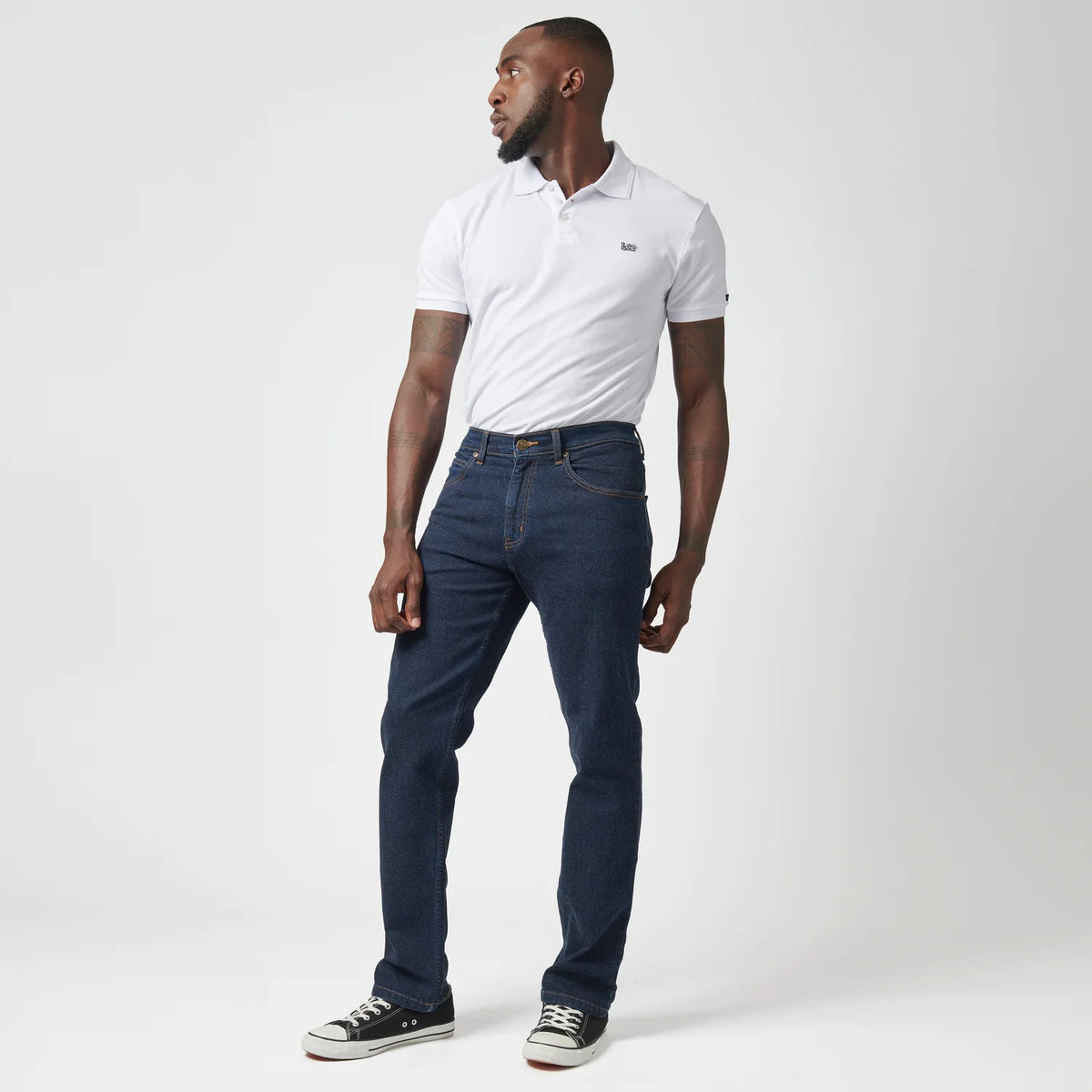 Lee Men's Brooklyn Stretch Denim Jean-Dark Indigo L812 4099